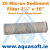 Sediment filter 2½" x 10" String Wound: 20 Micron 
